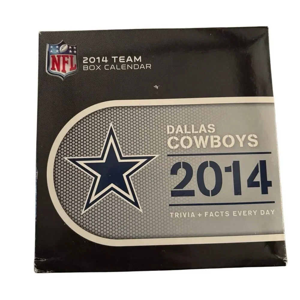 Dallas Cowboys 2014 Team Calendar *New*